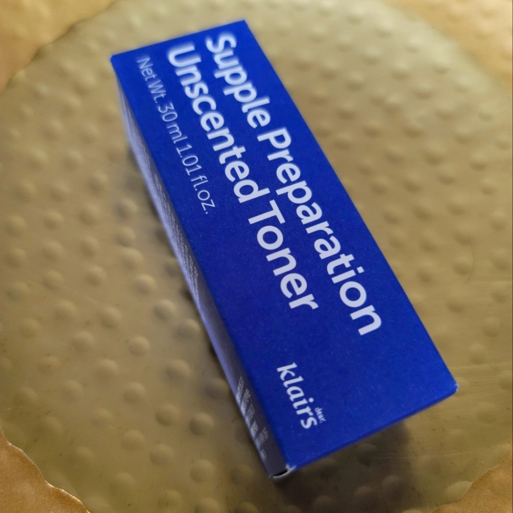 NWT Dear, Klairs - Supple Preparation Unscented Toner MINI 1 Oz 30 mL